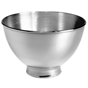 3 L Polished Stainless Steel Bowl
