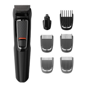 Philips series 3000 7-in-1, Face and Hair Multigroom kit