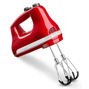 KitchenAid Hand Mixer 6 Speed with Flex Edge Beaters