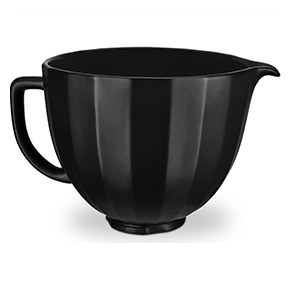 CERAMIC MIXING BOWL 4.7L - BLACK SHELL