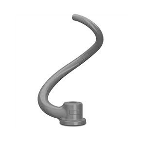 KitchenAid Dough Hook for Large Bowl-Lift Mixers - Silver Coated