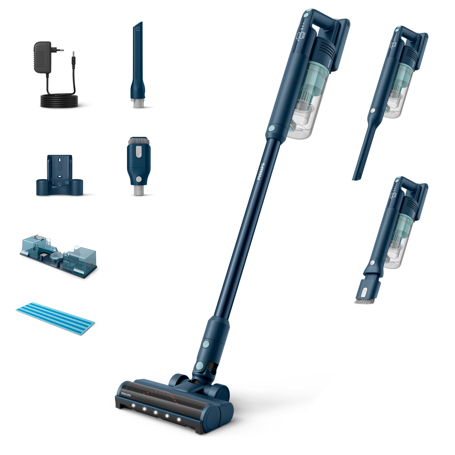 Philips 5000 Series Cordless Stick Vacuum Aqua