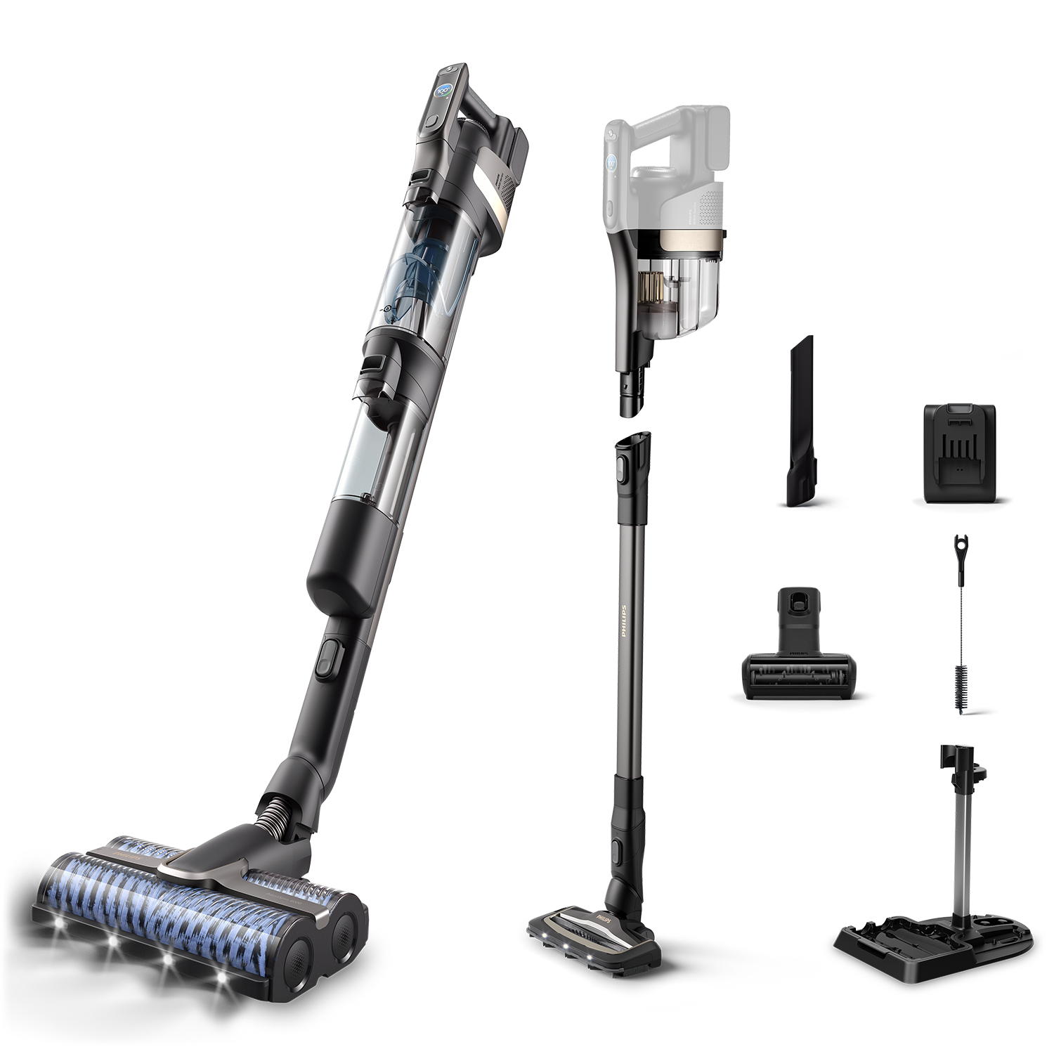 Philips 9000 Series AquaTrio Cordless Vacuum & Wash